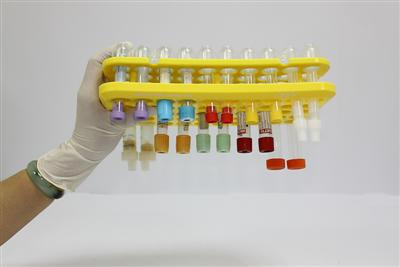 Anti-floating test tube rack